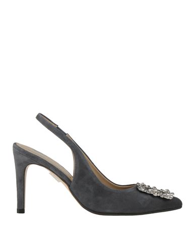 Marian Woman Pumps Lead Size 11 Leather In Grey