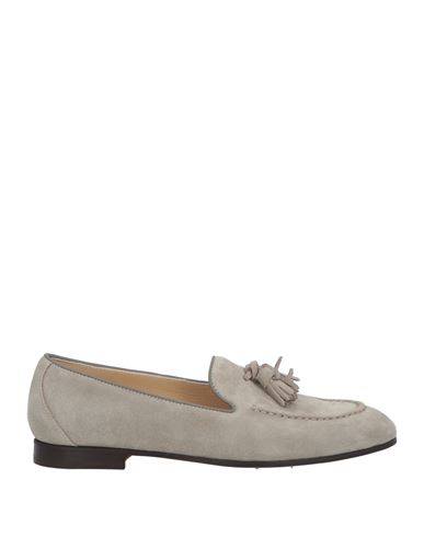 Shop Doucal's Woman Loafers Beige Size 7 Leather