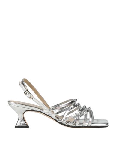 Marian Woman Sandals Silver Size 11 Leather
