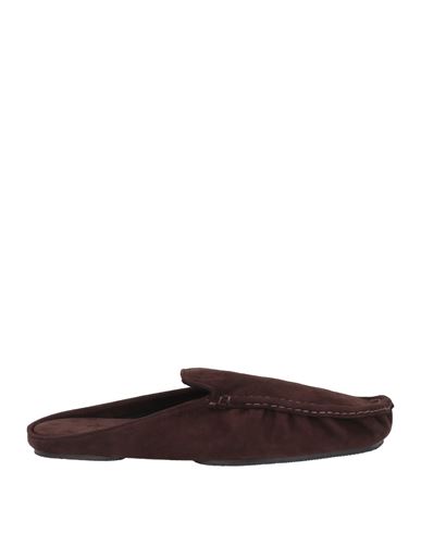 Shop Auralee Man Mules & Clogs Dark Brown Size 9 Leather