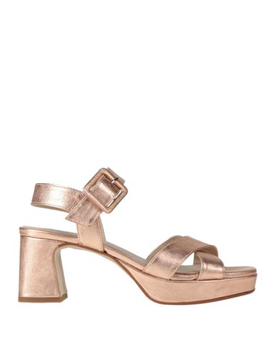 Marian Woman Sandals Rose Gold Size 11 Leather