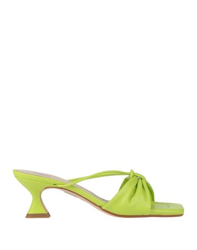 Marian Woman Sandals Acid Green Size 11 Leather