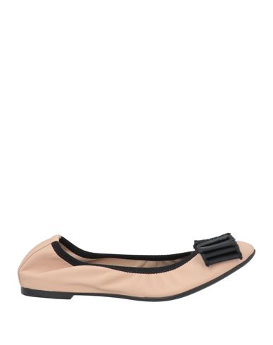 Frau Woman Ballet Flats Blush Size 7 Leather In Pink