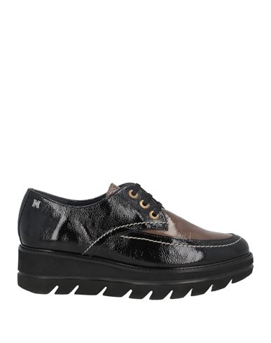 Callaghan Woman Lace-up Shoes Black Size 8 Leather