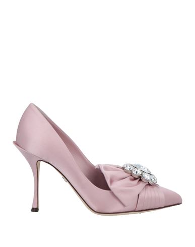 Dolce & Gabbana Woman Pumps Pink Size 5.5 Leather