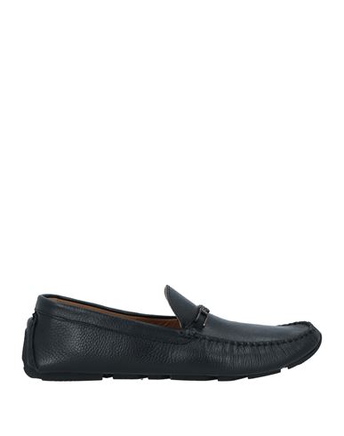Baldinini Man Loafers Black Size 12 Leather