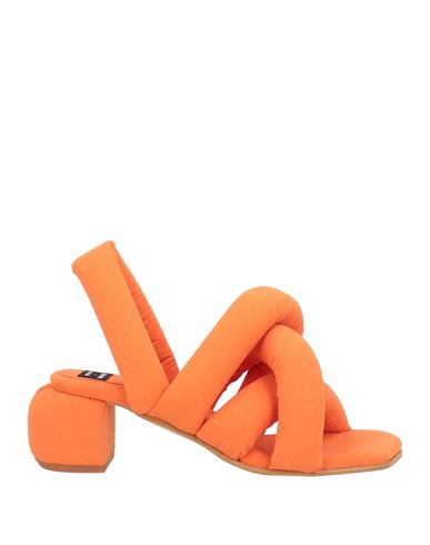 Yume Yume Woman Sandals Orange Size 11 Textile Fibers