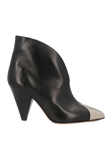Shop Isabel Marant Woman Ankle Boots Black Size 6 Leather