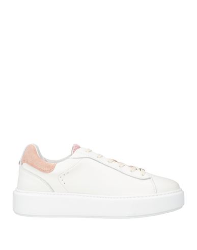 Shop Ambitious Woman Sneakers Off White Size 8 Leather, Textile Fibers