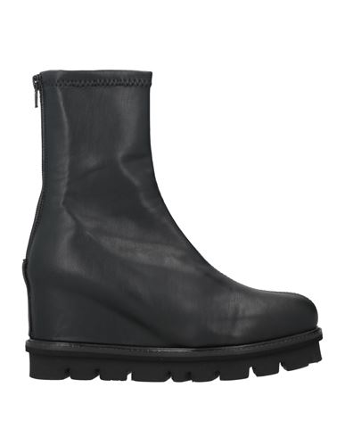Shop Patrizia Bonfanti Woman Ankle Boots Black Size 8 Textile Fibers