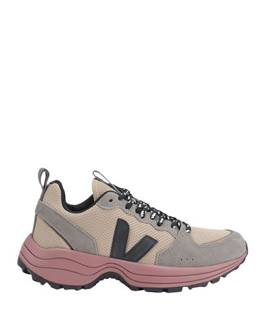 Veja Venturi Woman Sneakers Dove Grey Size 6 Textile Fibers, Leather
