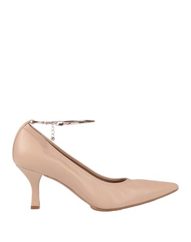 Casadei Woman Pumps Blush Size 9.5 Leather In Pink