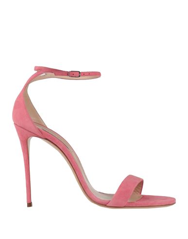 Casadei Woman Sandals Pink Size 11 Leather