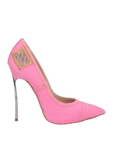 Casadei Woman Pumps Pink Size 10 Leather In Pink