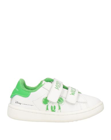 Shop Moaconcept Toddler Sneakers White Size 8c Leather, Textile Fibers