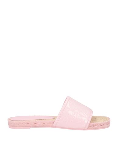 Tory Burch Woman Espadrilles Light Pink Size 10.5 Leather