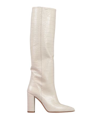 Shop Paris Texas Woman Boot Ivory Size 8 Leather In White