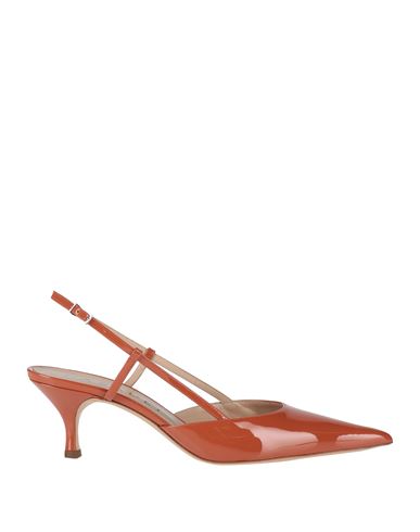 Casadei Woman Pumps Tan Size 8 Leather In Brown