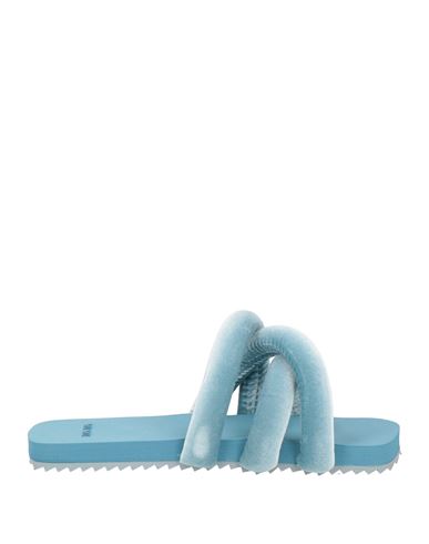 Shop Yume Yume Woman Sandals Light Blue Size 5.5 Textile Fibers