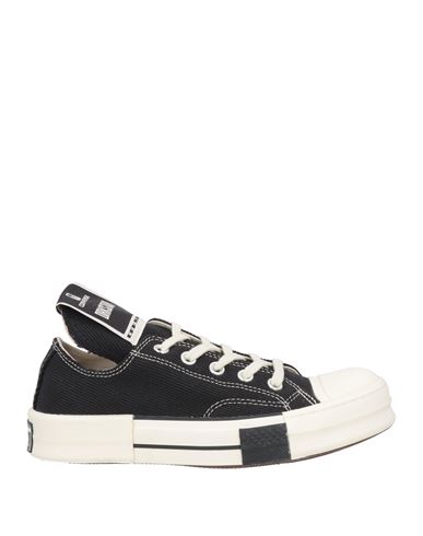 Converse X Drkshdw Woman Sneakers Black Size 9.5 Textile Fibers
