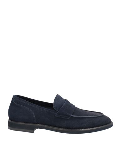 Seboy's Man Loafers Navy Blue Size 8 Leather