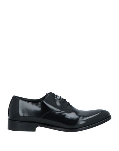 F.lli Cesetti F. Lli Cesetti Man Lace-up Shoes Black Size 9 Leather