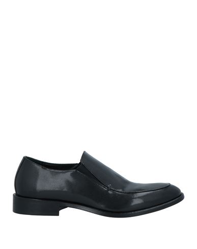 F.lli Cesetti F. Lli Cesetti Man Loafers Black Size 12 Leather