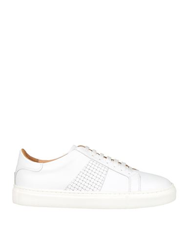 Antica Cuoieria Man Sneakers White Size 12 Leather