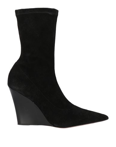 Paris Texas Woman Ankle Boots Black Size 10 Leather