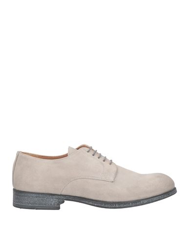 Berna Man Lace-up Shoes Light Grey Size 9 Leather
