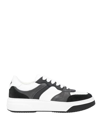 Dsquared2 Man Sneakers White Size 11 Calfskin