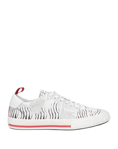 John Galliano Woman Sneakers White Size 11 Leather
