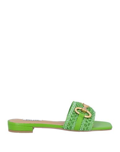 Bibi Lou Woman Sandals Green Size 11 Textile Fibers