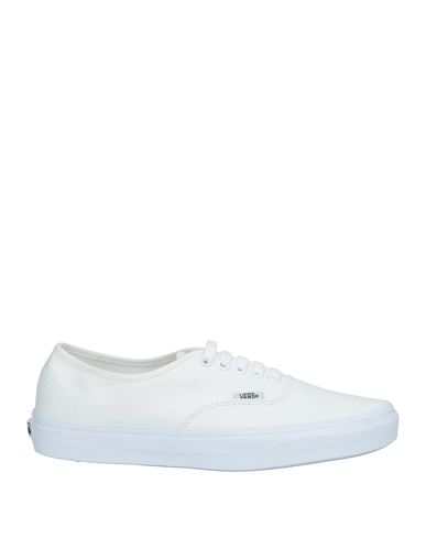 Vans Man Sneakers White Size 12 Textile Fibers