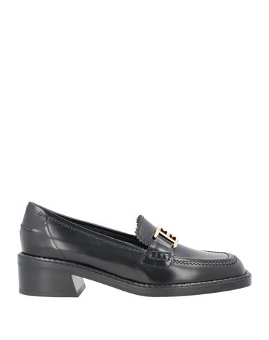 Bally Woman Loafers Black Size 8.5 Calfskin