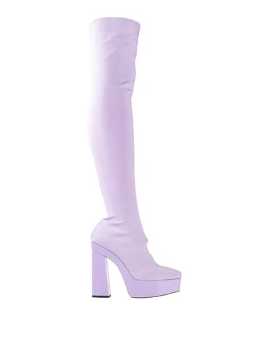 Jimmy Choo Woman Boot Lilac Size 10 Textile Fibers In Purple