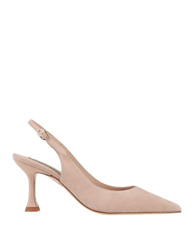Ezzio Woman Pumps Blush Size 9 Leather In Pink