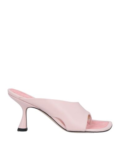 Shop Wandler Woman Thong Sandal Light Pink Size 7 Lambskin