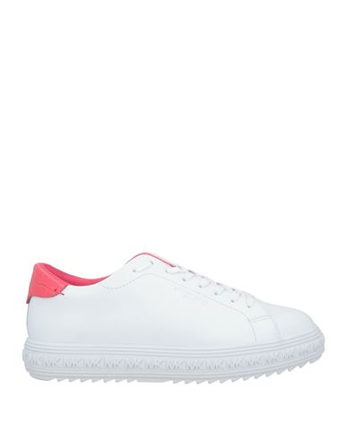 Michael Michael Kors Woman Sneakers White Size 11 Leather
