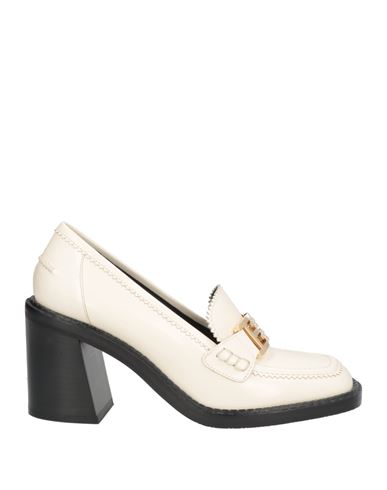 Bally Woman Loafers Ivory Size 7 Calfskin In Neutral