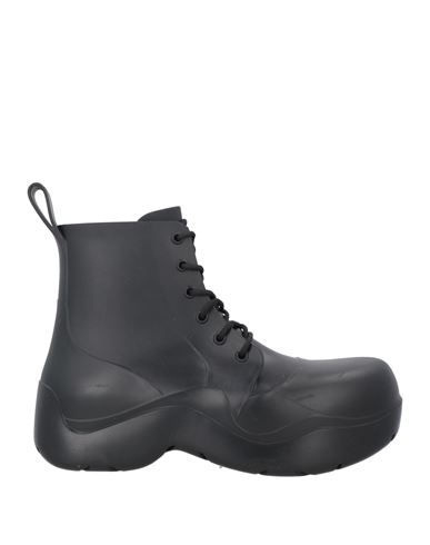 Bottega Veneta Man Ankle Boots Black Size 11 Rubber