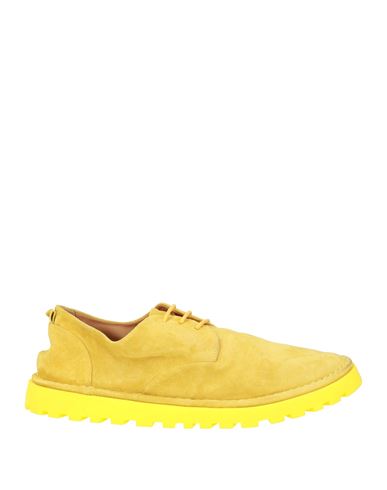 Marsèll Man Lace-up Shoes Marigold Size 9 Leather In Multi