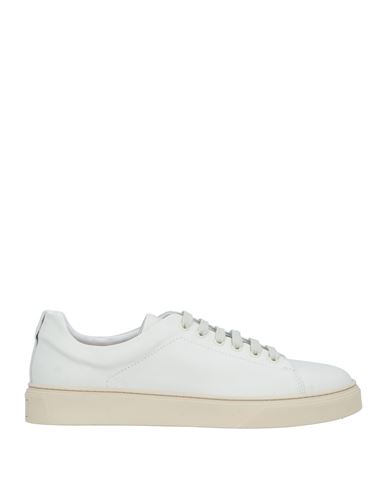 Frau Man Sneakers Off White Size 12 Leather