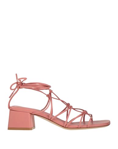 Gianvito Rossi Woman Sandals Pink Size 8 Leather