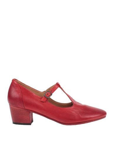 Pantanetti Woman Pumps Brick Red Size 8.5 Leather
