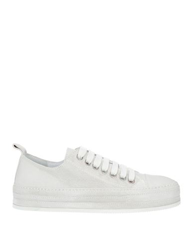 Shop Ann Demeulemeester Woman Sneakers Off White Size 7 Leather