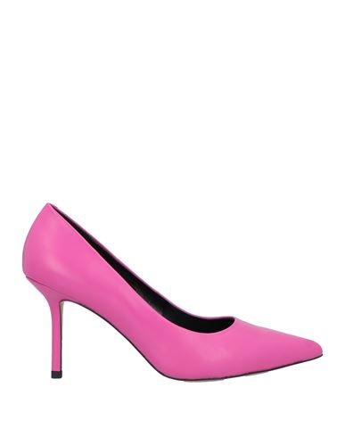 Tosca Blu Woman Pumps Fuchsia Size 8 Leather In Pink