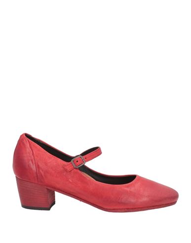 Pantanetti Woman Pumps Red Size 10 Leather