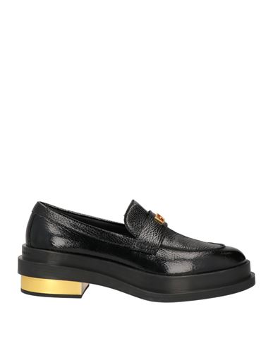 Shop Giuseppe Zanotti Woman Loafers Black Size 11 Leather