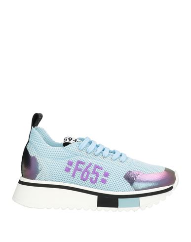 Fabi F65 Woman Sneakers Azure Size 8 Textile Fibers In Blue